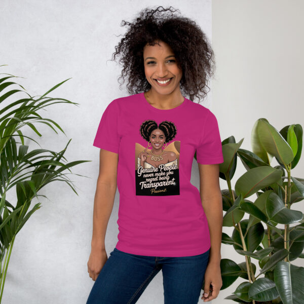 unisex-staple-t-shirt-berry-front-68a1cd77eacaa.jpg Women"s t-shirt
