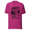 Nature print Unisex t-shirt