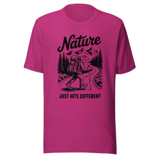 Nature print Unisex t-shirt