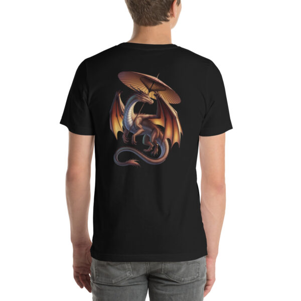 unisex-staple-t-shirt-black-back-68ae0363d86c0.jpg Dragon Print Unisex t-shirt