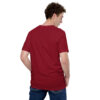 unisex-staple-t-shirt-cardinal-back-68a32f6d07902.jpg Laser Print Unisex t-shirt
