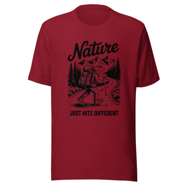Nature print Unisex t-shirt