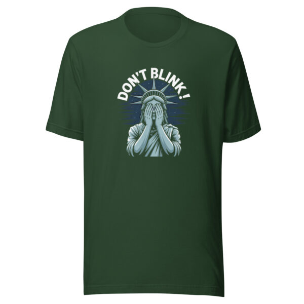 Don't Blink Print Unisex t-shirt