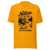 Nature print Unisex t-shirt