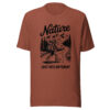 Nature print Unisex t-shirt