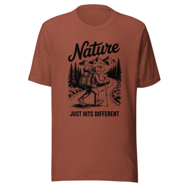 Nature print Unisex t-shirt