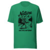 Nature print Unisex t-shirt