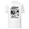 Nature print Unisex t-shirt