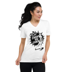 Unisex Short Sleeve V-Neck T-Shirt