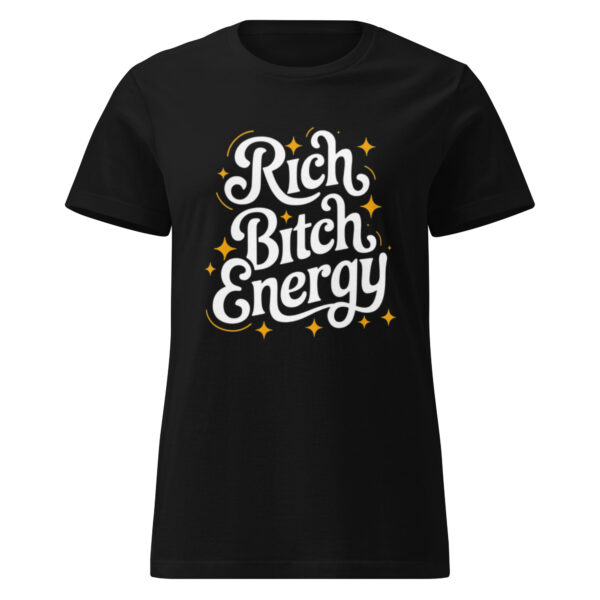 womens-basic-softstyle-t-shirt-black-front-68a30b44c55de.jpg Rich Energy Print Women’s basic softstyle t-shirt