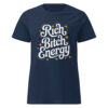 womens-basic-softstyle-t-shirt-navy-front-68a30b44c6292.jpg Rich Energy Print Women’s basic softstyle t-shirt