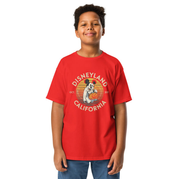 youth-classic-tee-red-front-68a500e52e79b.jpg Disneyland Print Youth classic tee