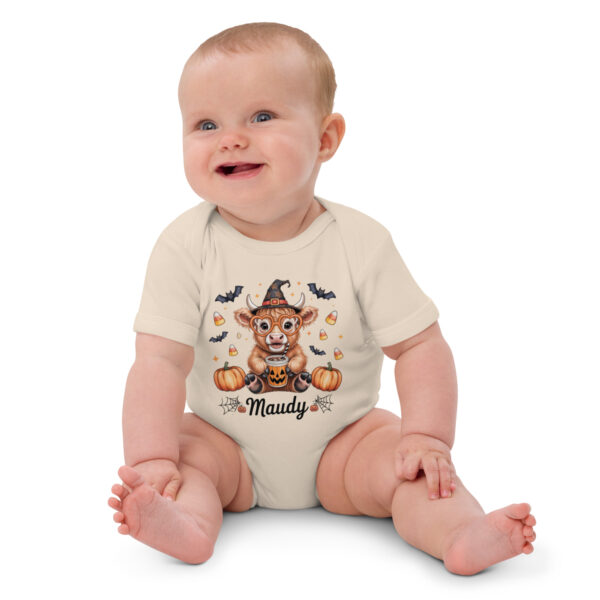 Organic cotton baby bodysuit