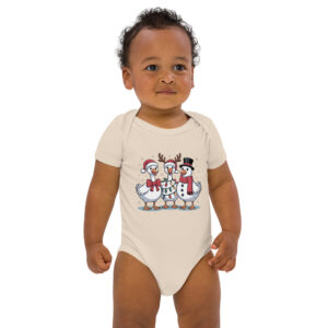 Organic cotton baby bodysuit