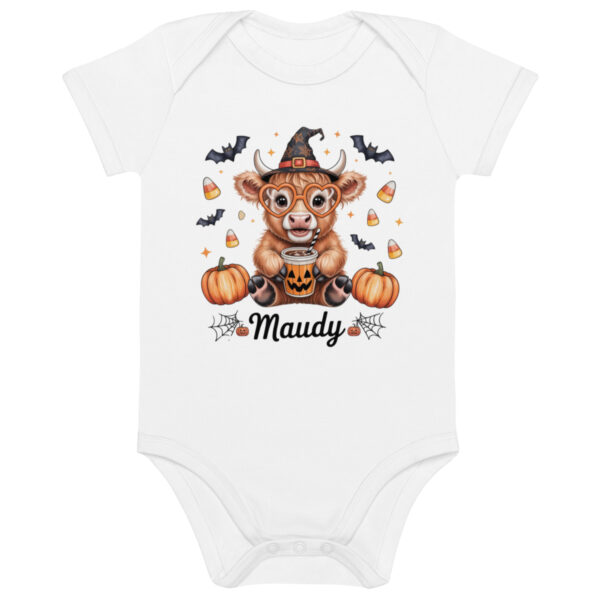 Organic cotton baby bodysuit