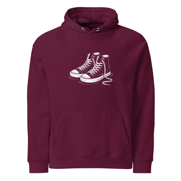Unisex eco raglan hoodie