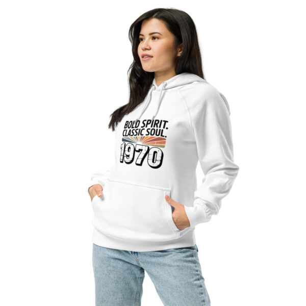 Unisex eco raglan hoodie