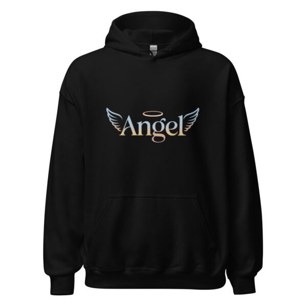 unisex-heavy-blend-hoodie-black-front-68da406630e93.jpg Angel Print Unisex Hoodie