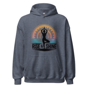 Rise & Shine Print Unisex Hoodie