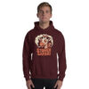 unisex-heavy-blend-hoodie-maroon-front-68d4634a4758e.jpg Safari Print Unisex Hoodie