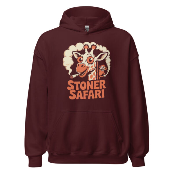 unisex-heavy-blend-hoodie-maroon-front-68d4634a4a255.jpg Safari Print Unisex Hoodie