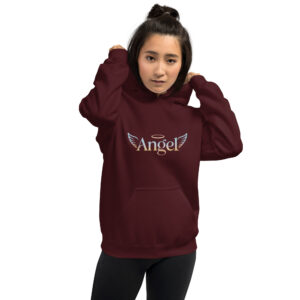 Angel Print Unisex Hoodie