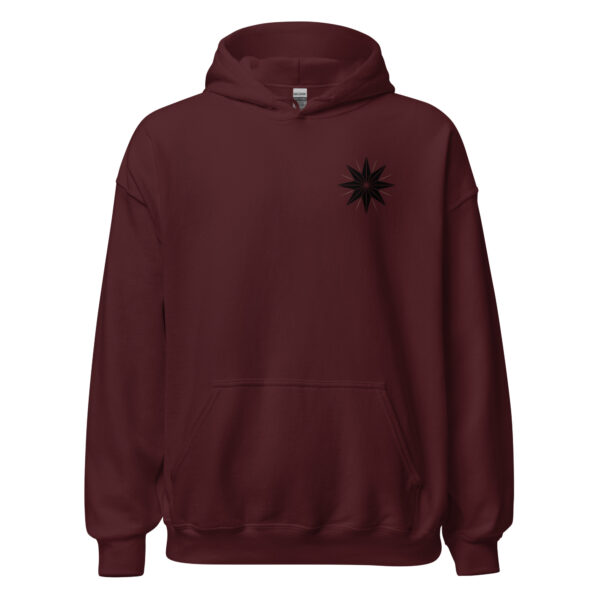 unisex-heavy-blend-hoodie-maroon-front-68da4a6a768d3.jpg Simple Print Unisex Hoodie