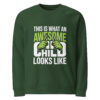 unisex-organic-raglan-sweatshirt-bottle-green-front-68dc0fa8842f2.jpg Unisex organic raglan sweatshirt