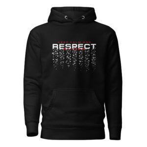 Respect Print Unisex Hoodie