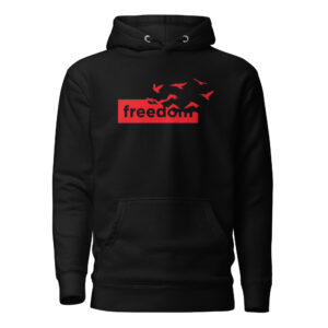 Freedom Print Unisex Hoodie