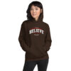 Believe Print Unisex Hoodie