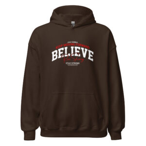 Believe Print Unisex Hoodie