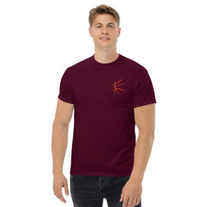 unisex-classic-tee-maroon-front-694077160924e.jpg 16 Print Unisex classic tee