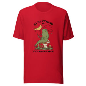 Frog Print Unisex t-shirt